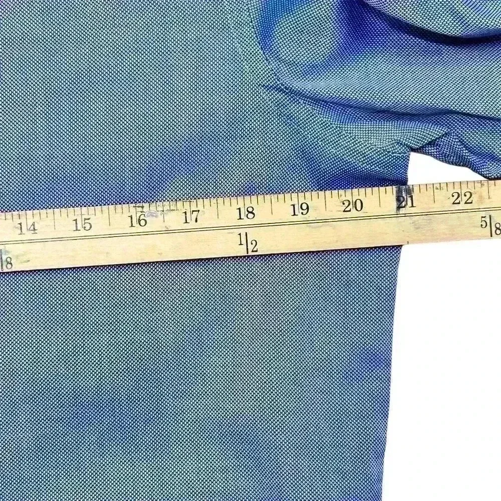 Banana Republic Men's Blue Egyptian Cotton French Cuff Dress Shirt Size S